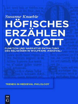 cover image of Höfisches Erzählen von Gott